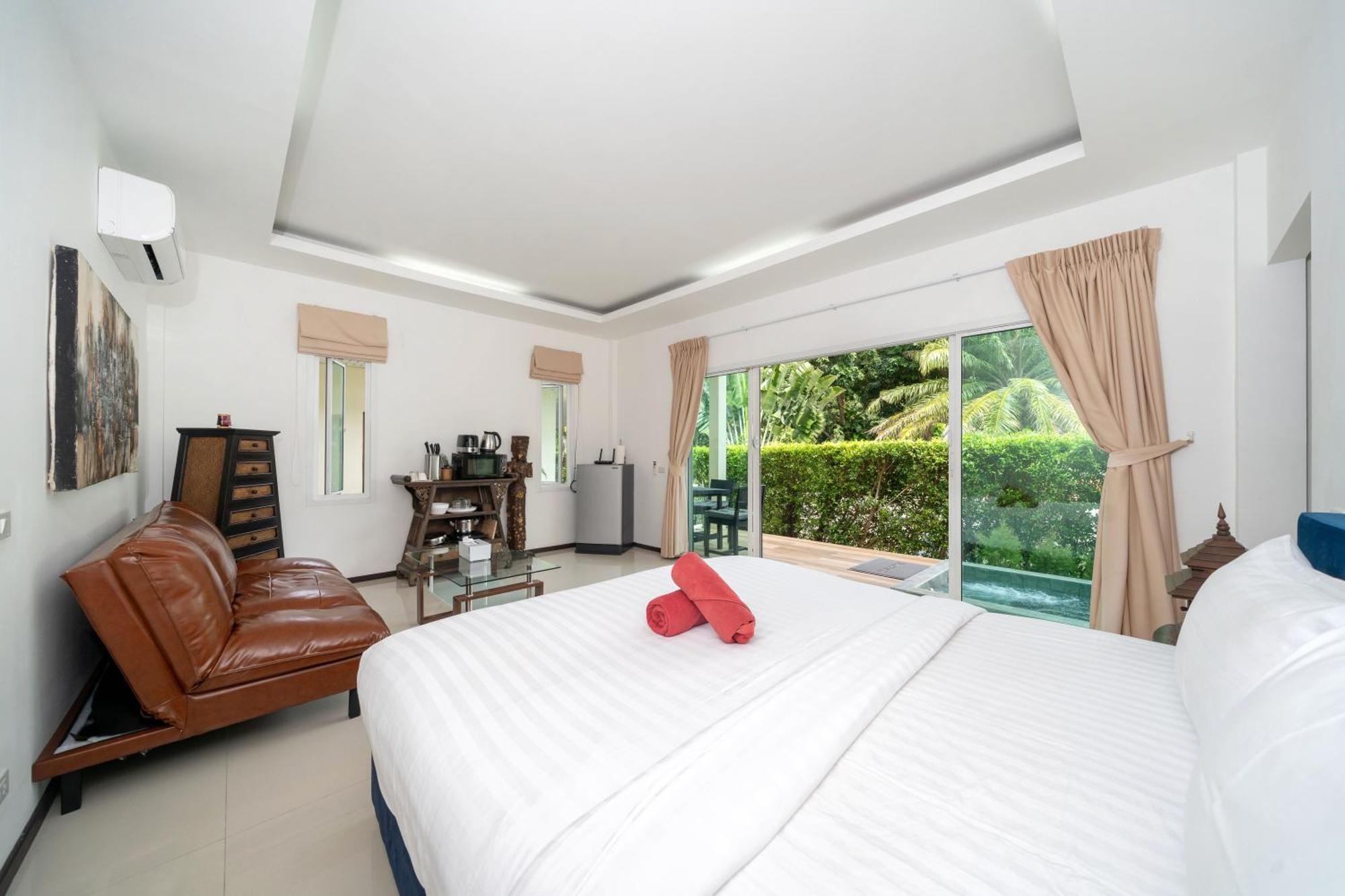 Oxavia Garden Oasis In Nai Harn - Your Private Tropical Garden With 3 Cabins And Jacuzzi Rawai Екстер'єр фото