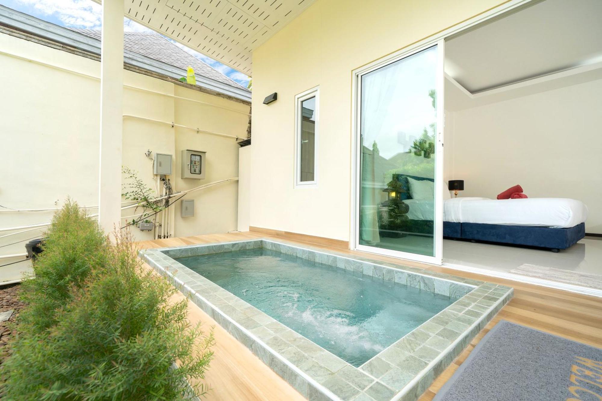 Oxavia Garden Oasis In Nai Harn - Your Private Tropical Garden With 3 Cabins And Jacuzzi Rawai Екстер'єр фото