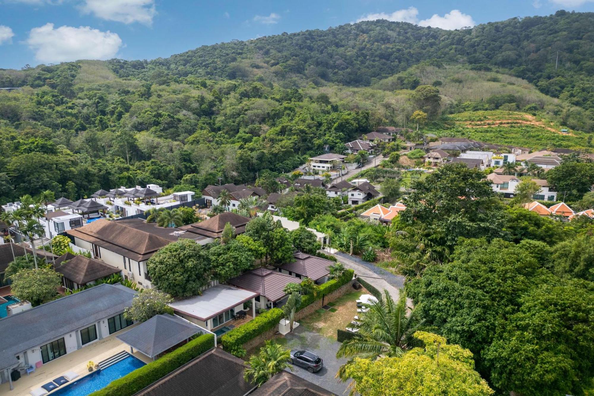 Oxavia Garden Oasis In Nai Harn - Your Private Tropical Garden With 3 Cabins And Jacuzzi Rawai Екстер'єр фото