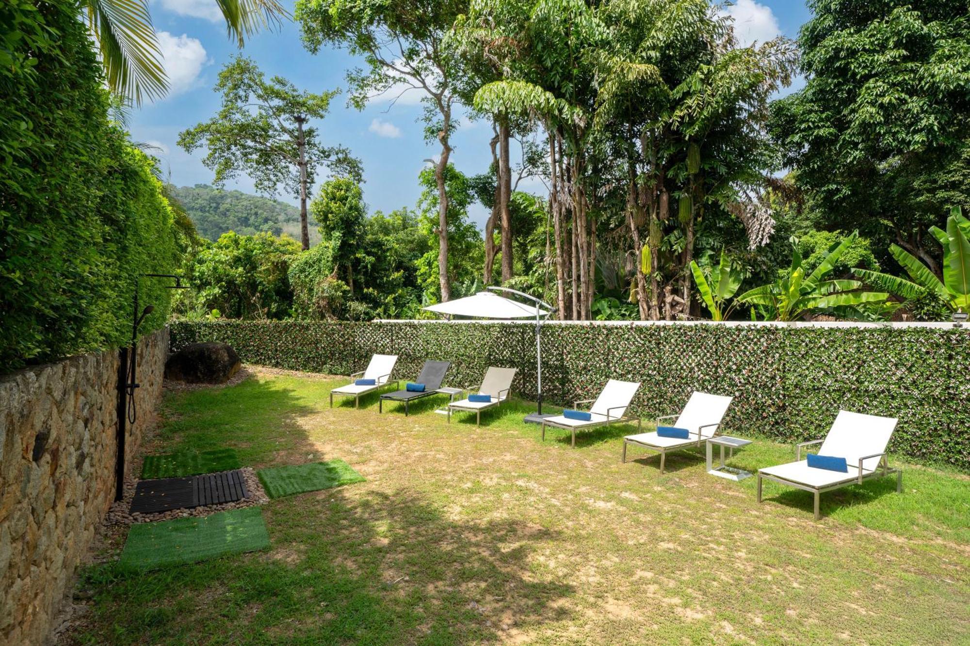 Oxavia Garden Oasis In Nai Harn - Your Private Tropical Garden With 3 Cabins And Jacuzzi Rawai Екстер'єр фото