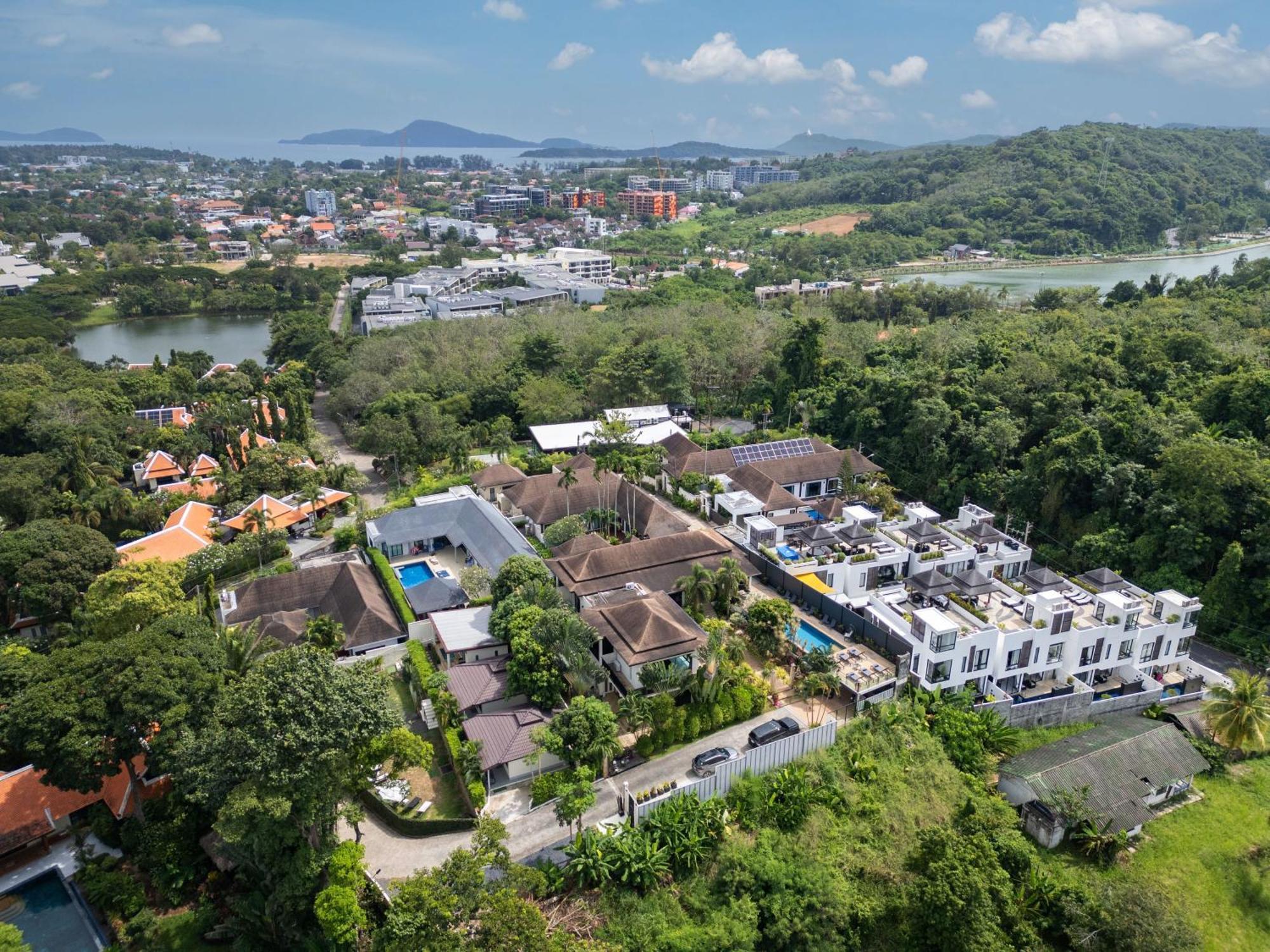 Oxavia Garden Oasis In Nai Harn - Your Private Tropical Garden With 3 Cabins And Jacuzzi Rawai Екстер'єр фото